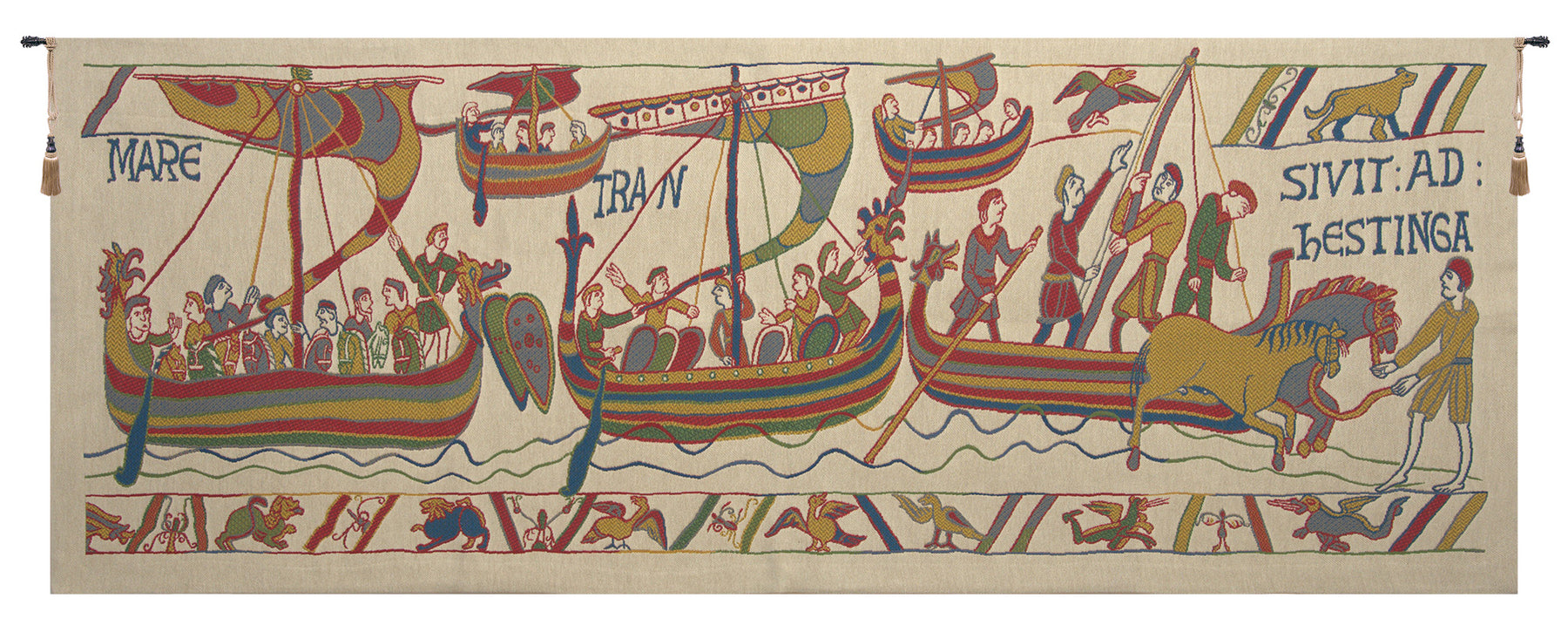 Armada Bayeux European Wall Tapestry – Quality Tapestries Inc.
