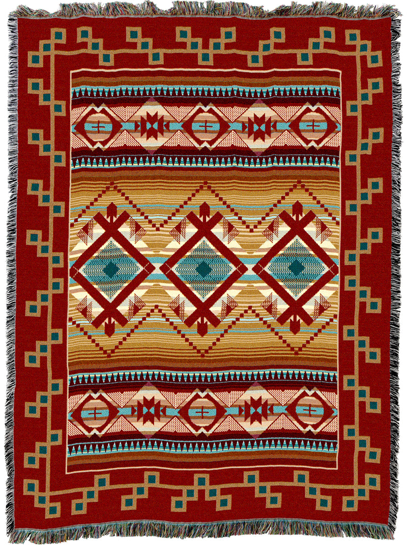 Las Cruces Tapestry Throw