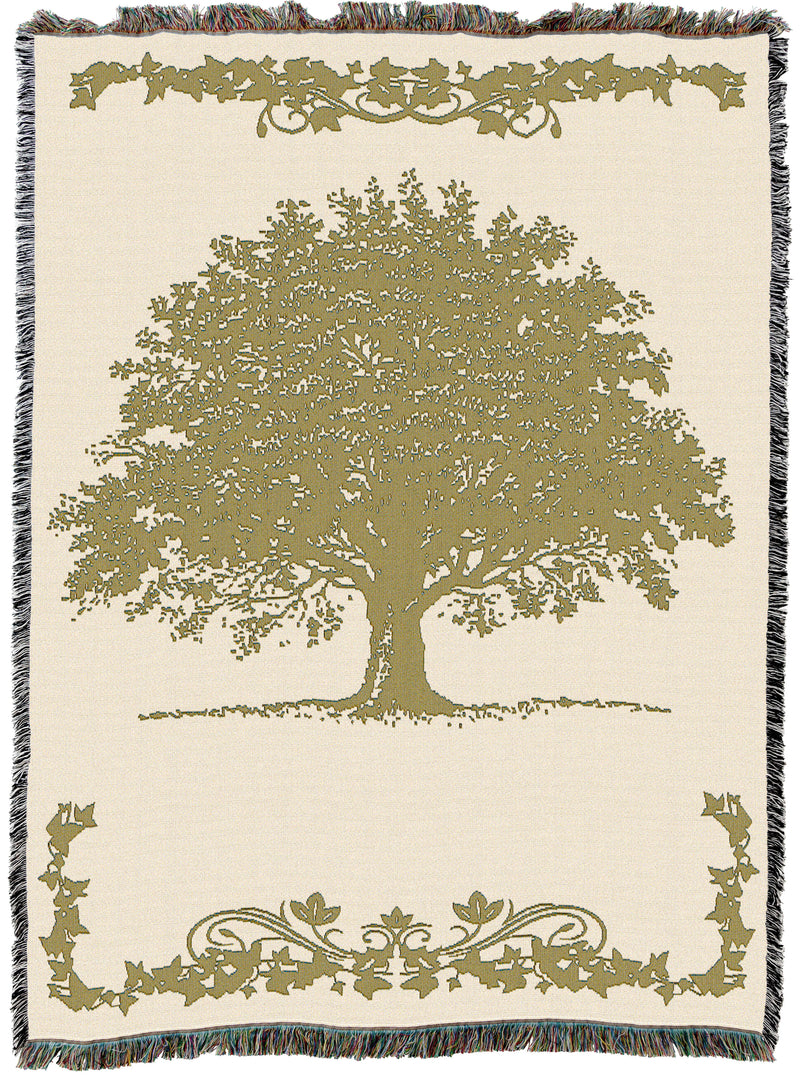 Oak Tree Sand Throw