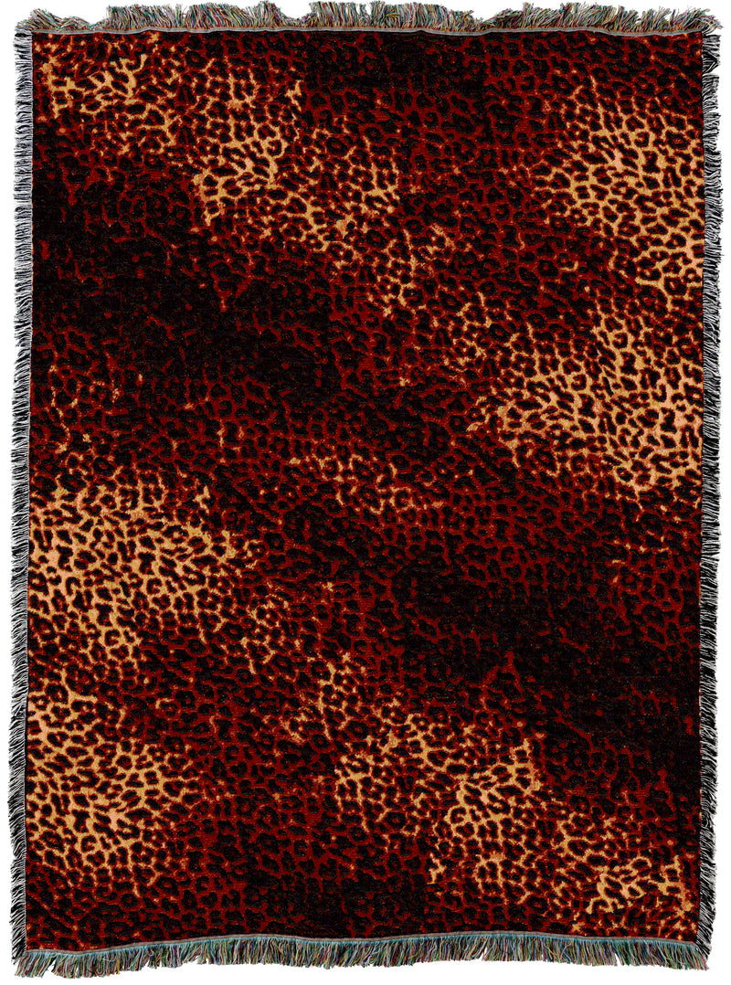 Leopard Skin Light Throw