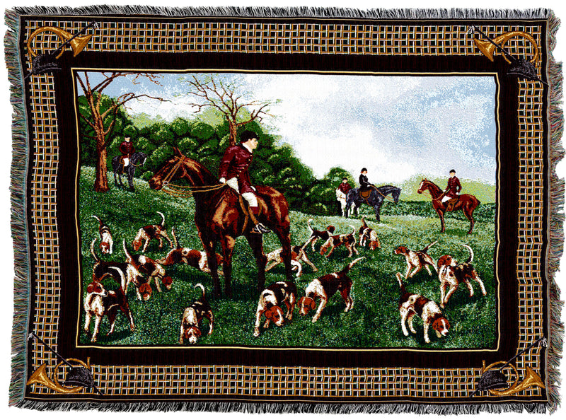 Fox Hunt Throw