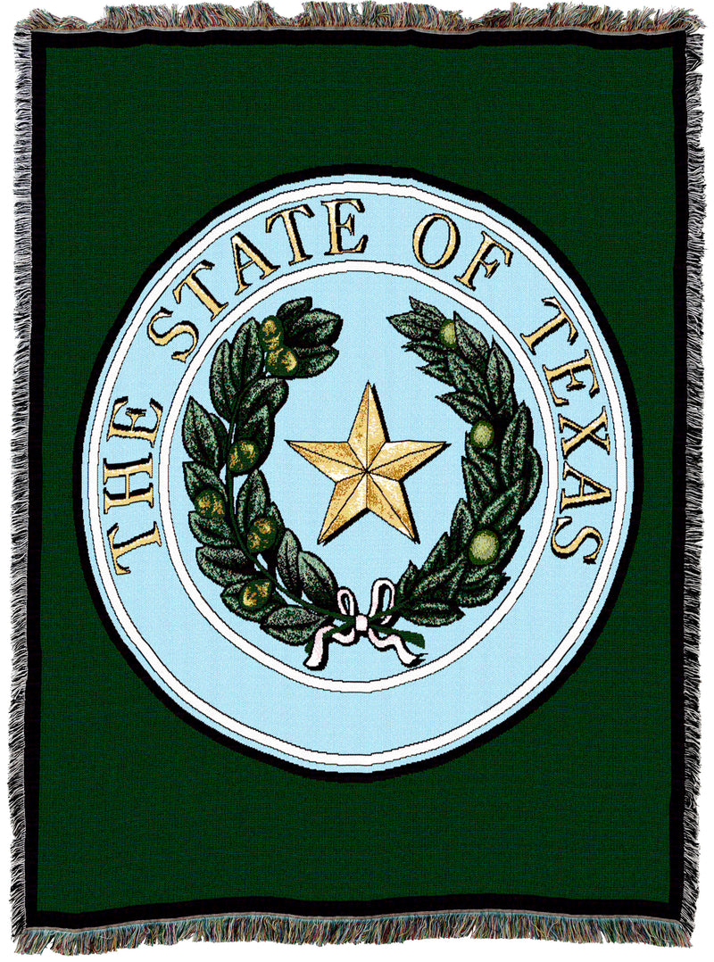 Texas State Seal Throw