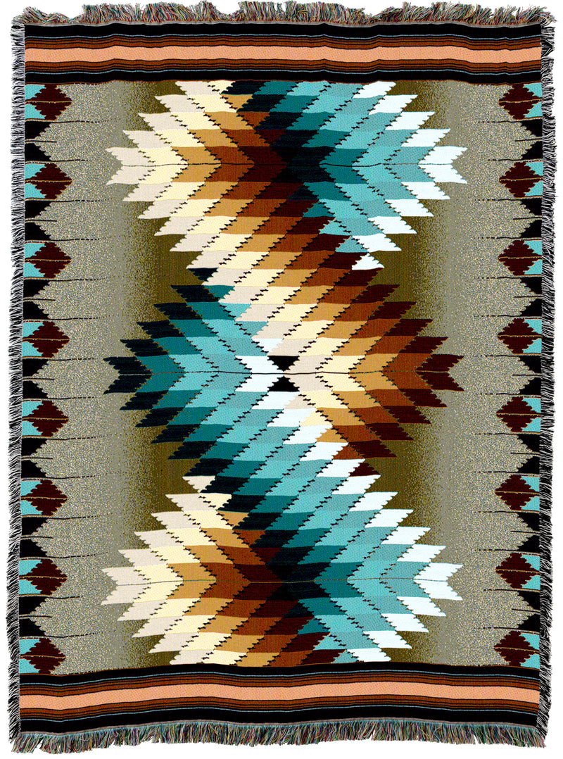 WhirlwindSmoke Tapestry Throw