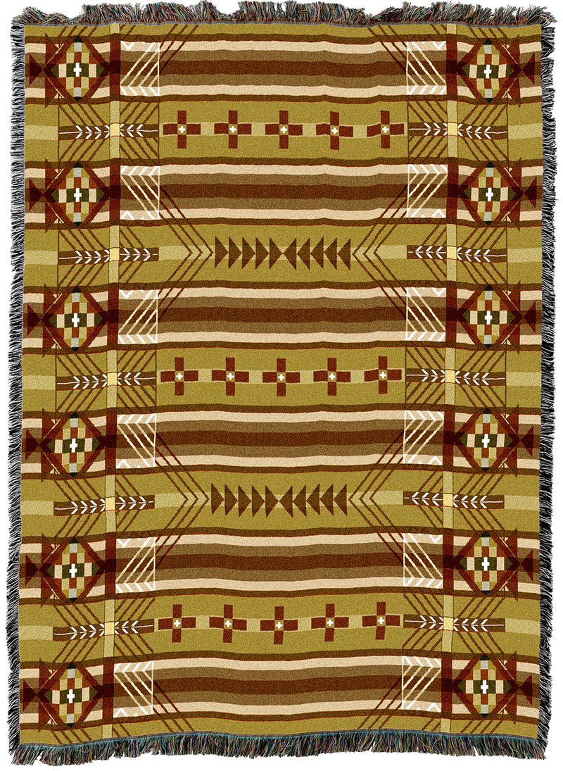 Antelope Ridge Juniper Tapestry Throw