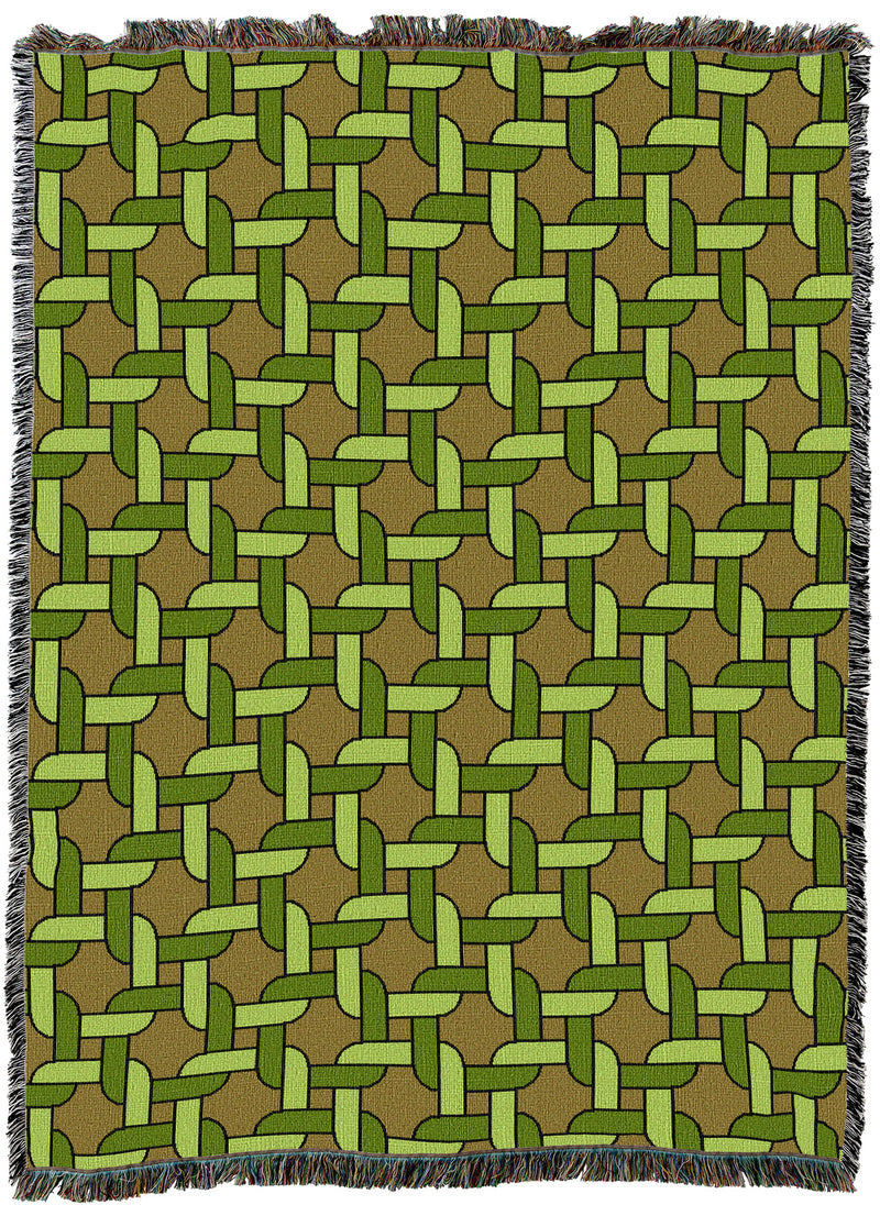 Knots Forest 54X70 Throw