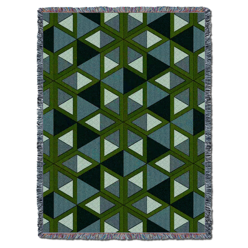 Quilt Forest Throw