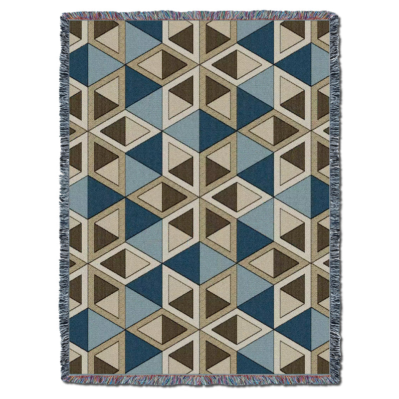 Quilt Blues Throw