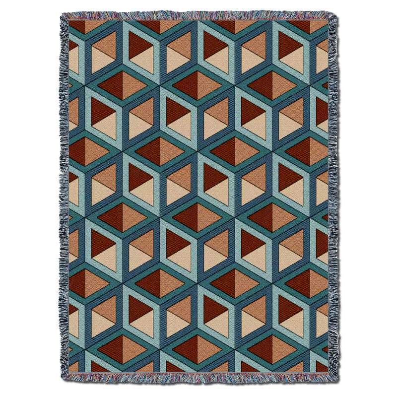 Blocks Peachy Throw