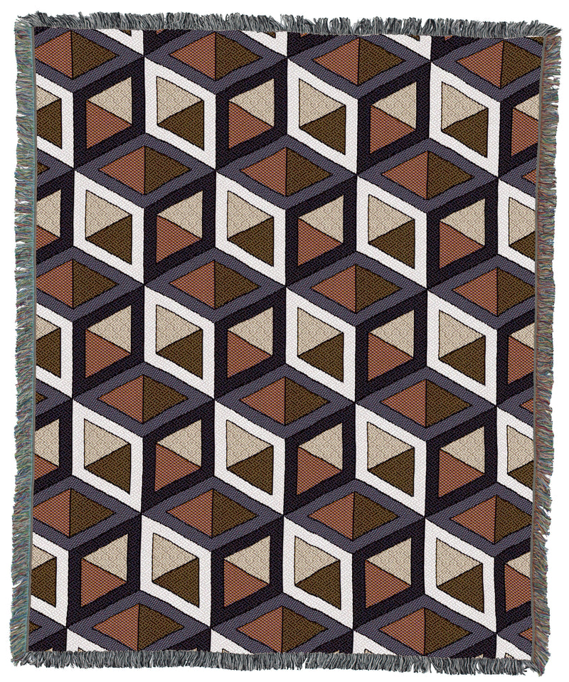 Blocks Neutral 60x50 Throw