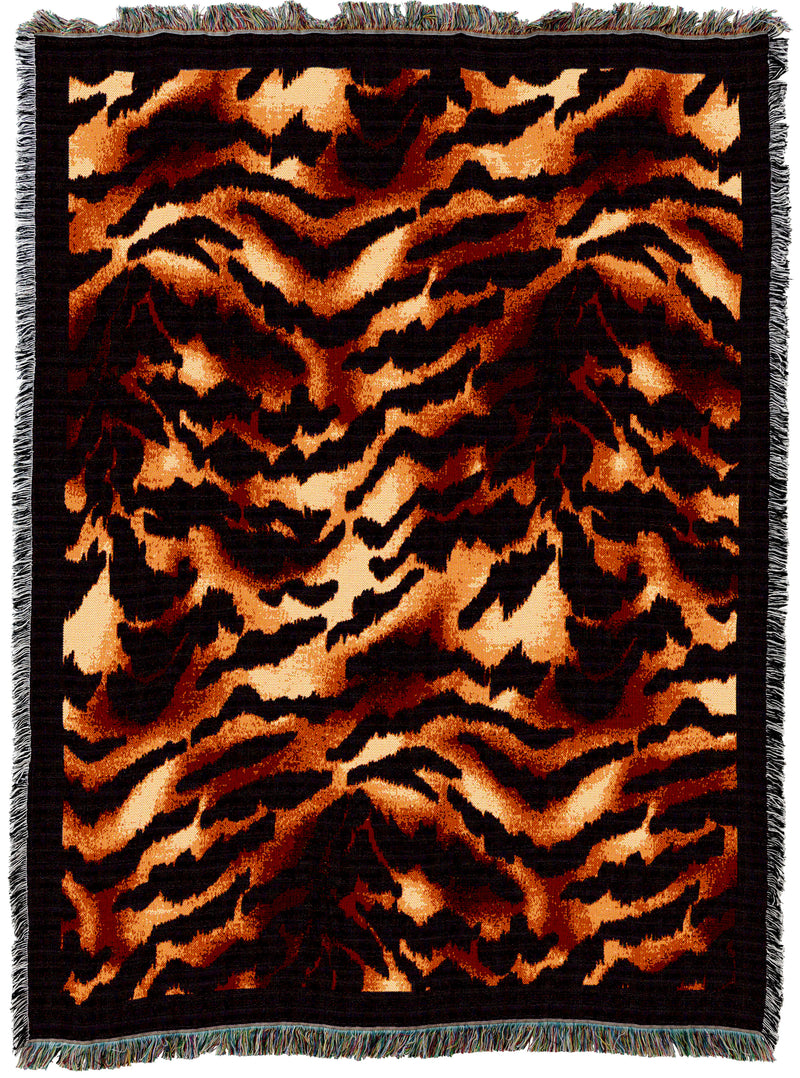 Tiger Skin Throw