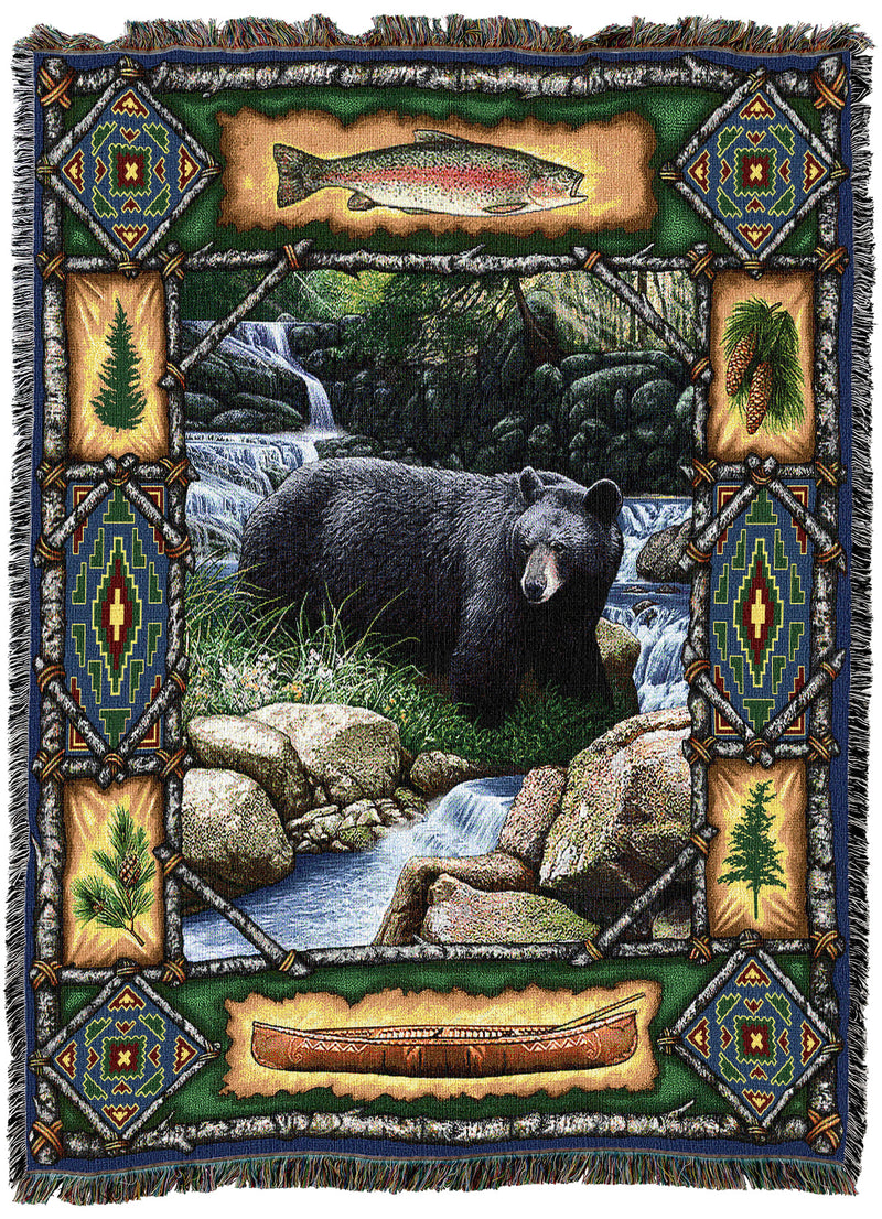 Bear Lodge Throw