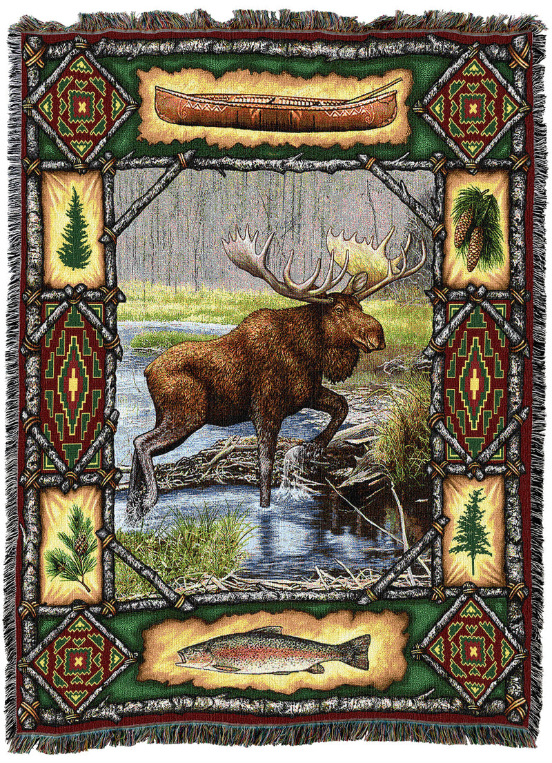 Moose Lodge Throw