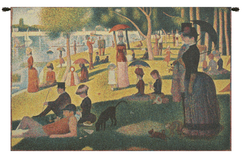 Seurat Sunday Afternoon European Wall Tapestry