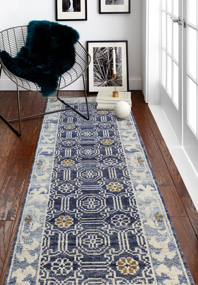 Artifact Area Rug, Navy