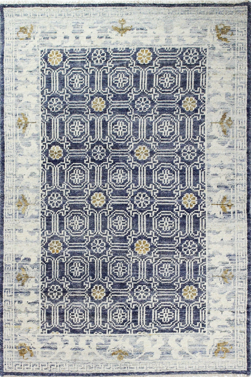 Artifact Area Rug, Navy