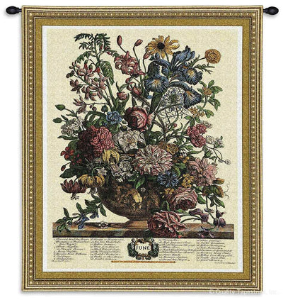 June Botanical Wall Tapestry