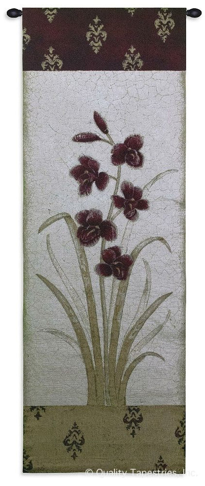 Kimono Orchid Crim II Wall Tapestry