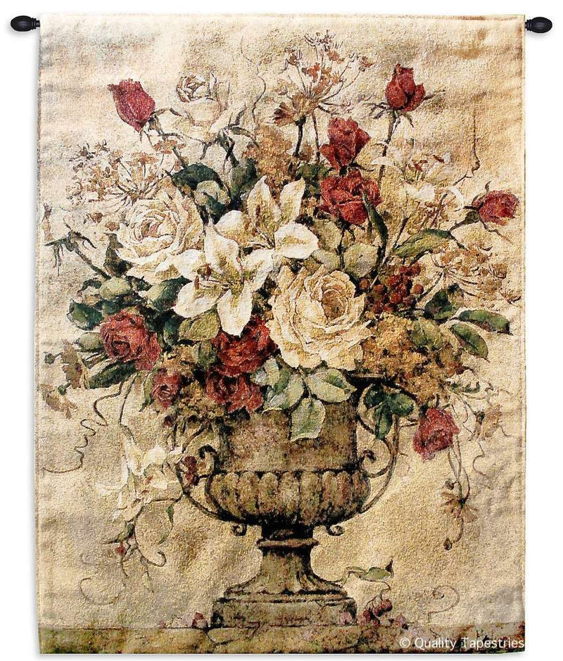 Reflections I Floral Wall Tapestry