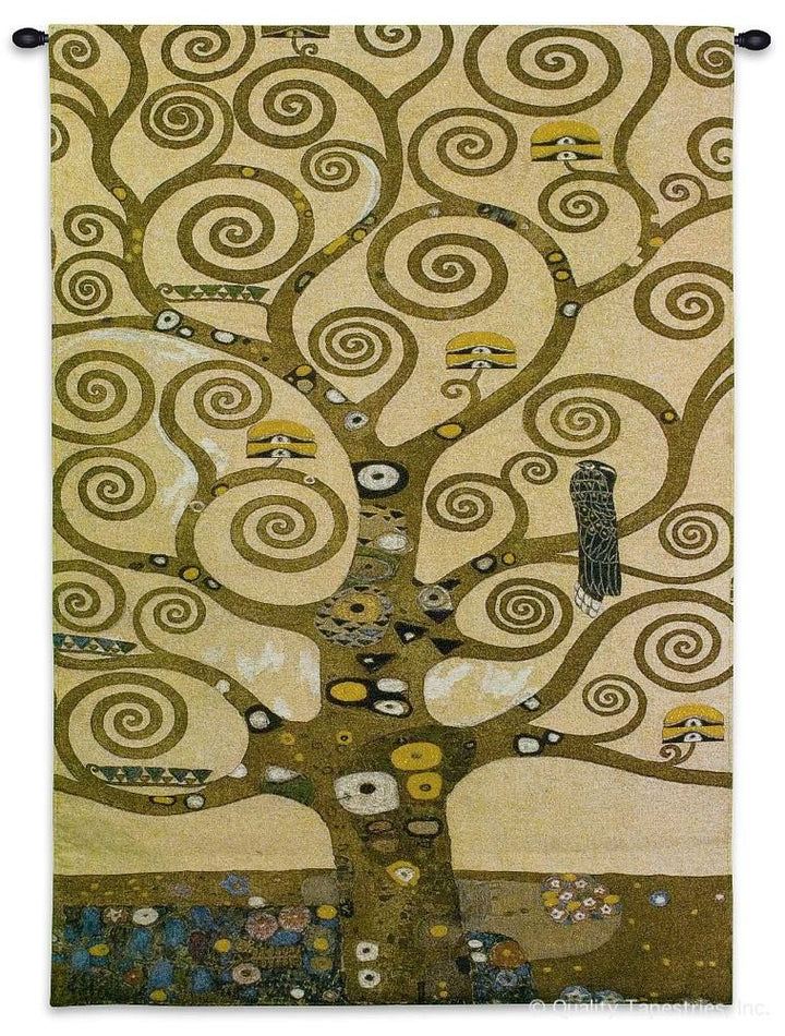 Gustav Klimt Tree of Life Wall Tapestry Quality Tapestries Inc