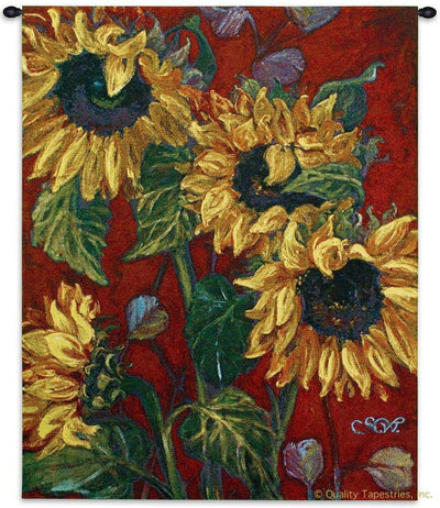 Sunflowers Wall Tapestry