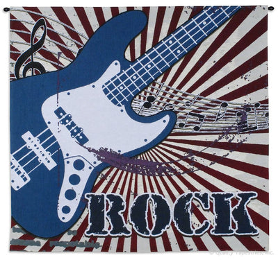 Electric Guitar Rock Music Wall Tapestry