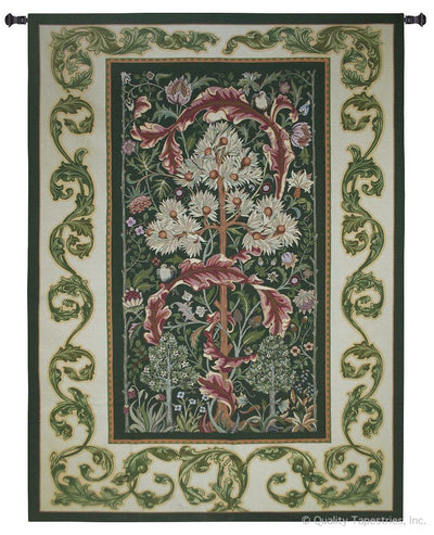 Summer Quince Forest Wall Tapestry