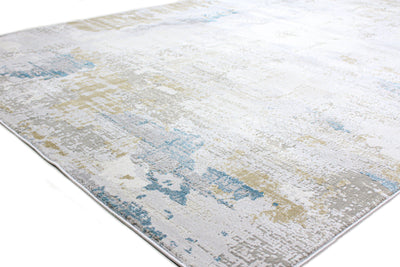 Capri Area Rug, Ivory Blue