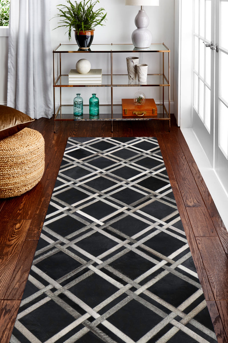 Santa Fe Area Rug, Black