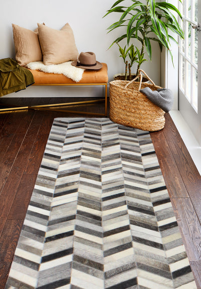 Santa Fe Area Rug, Grey