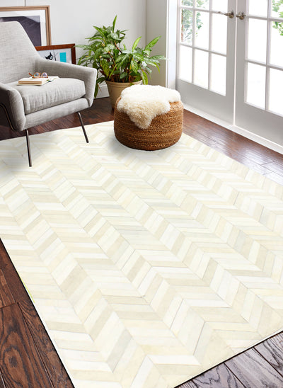 Santa Fe Area Rug, White