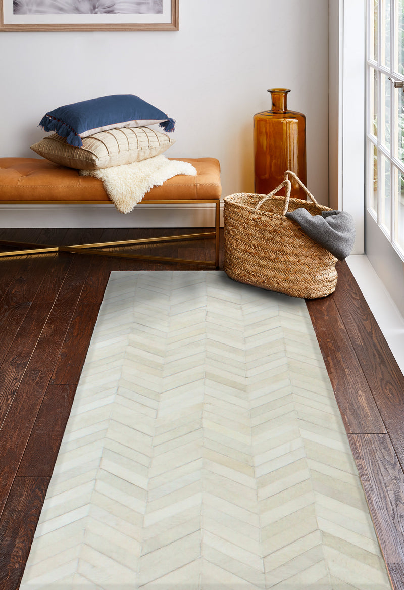 Santa Fe Area Rug, White