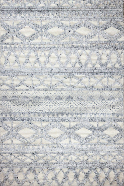 Marrakesh Area Rug, Ivory Blue