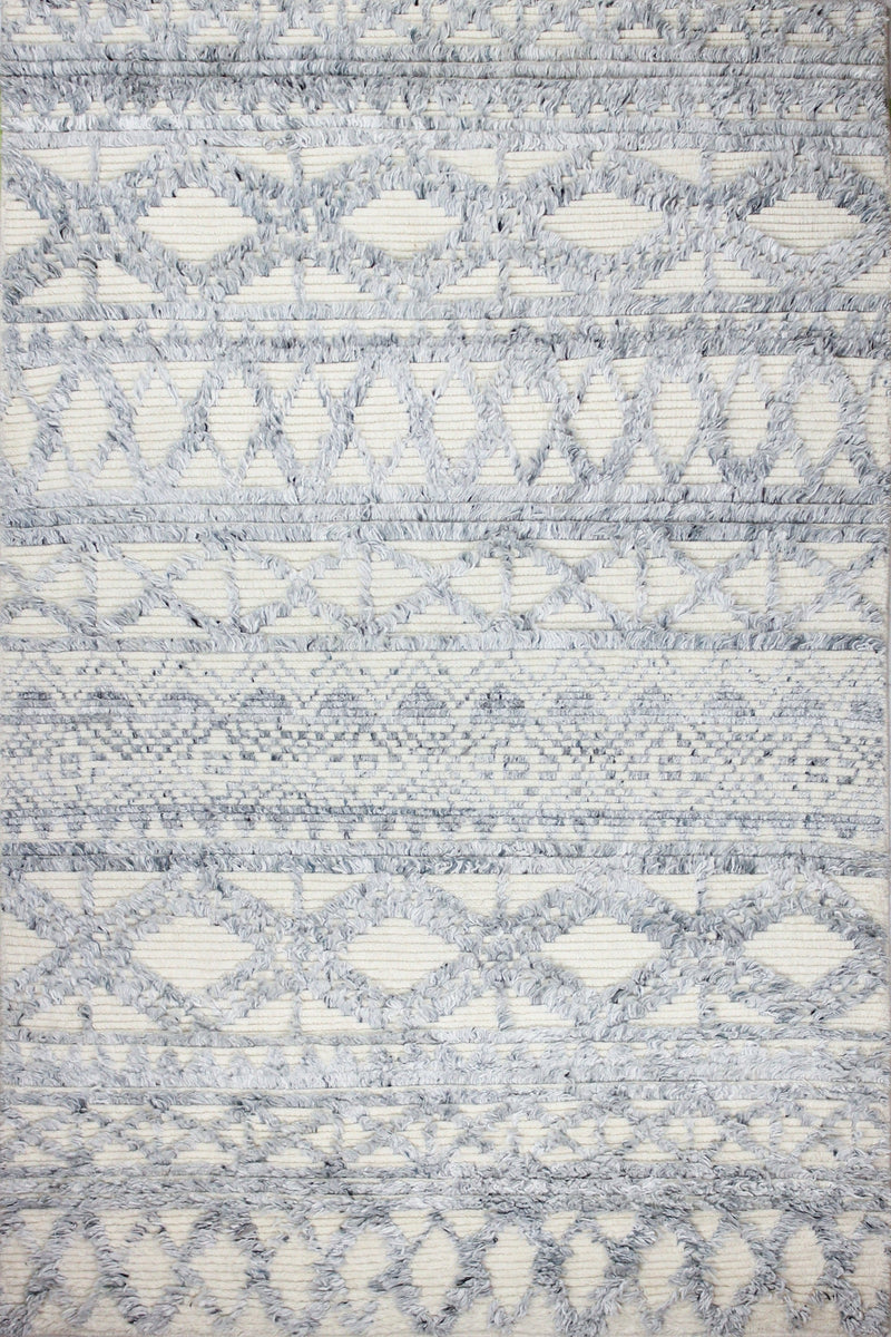 Marrakesh Area Rug, Ivory Blue