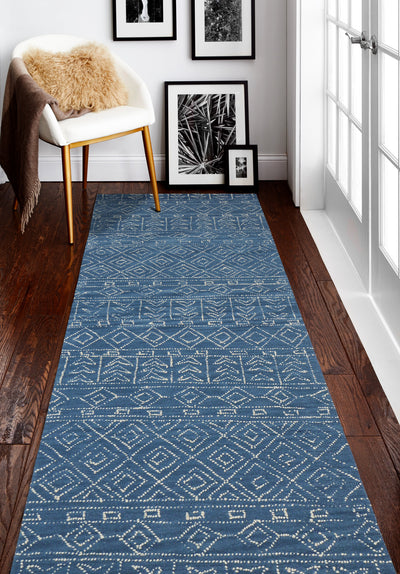 Venezia Area Rug, Azure