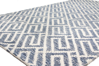 Venezia Area Rug, Ivory Blue