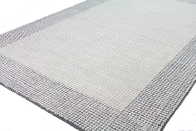 Venezia Area Rug, Ivory Silver