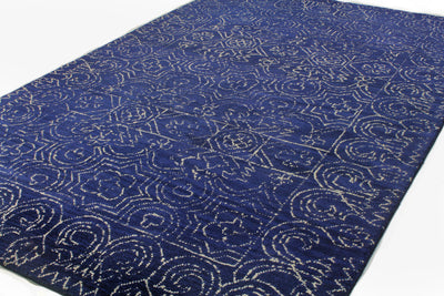 Venezia Area Rug, Navy