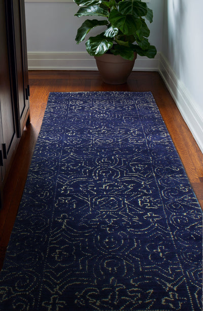 Venezia Area Rug, Navy