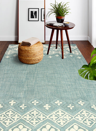 Venezia Area Rug, Teal