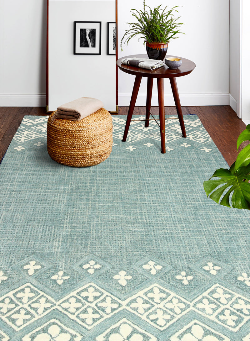 Venezia Area Rug, Teal