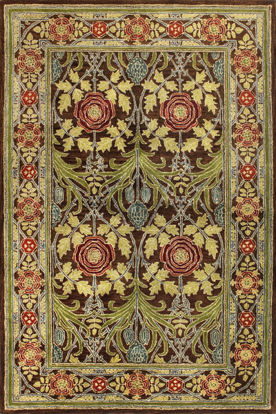 Wilshire Area Rug, Chocolate