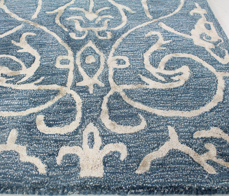 Greenwich Area Rug, Azure