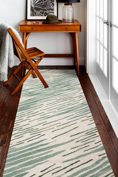 Greenwich Area Rug, Ivory Green