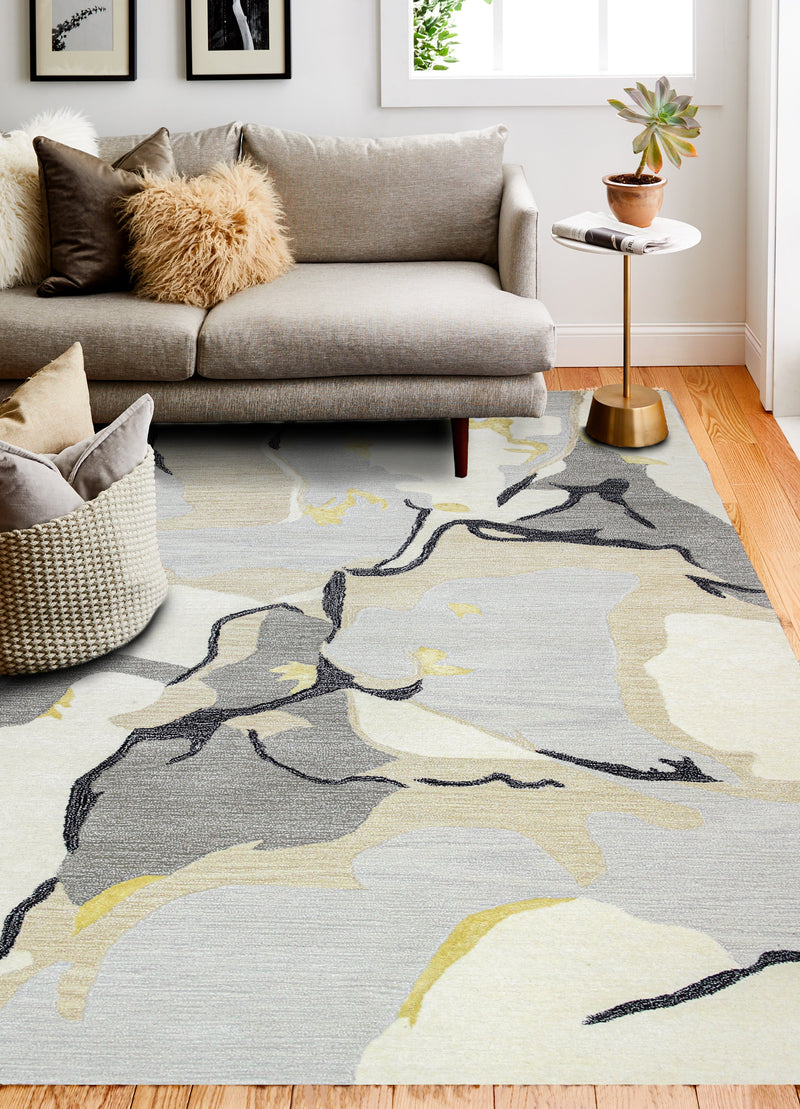 Greenwich Area Rug, Ivory Grey