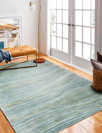 Greenwich Area Rug, Teal