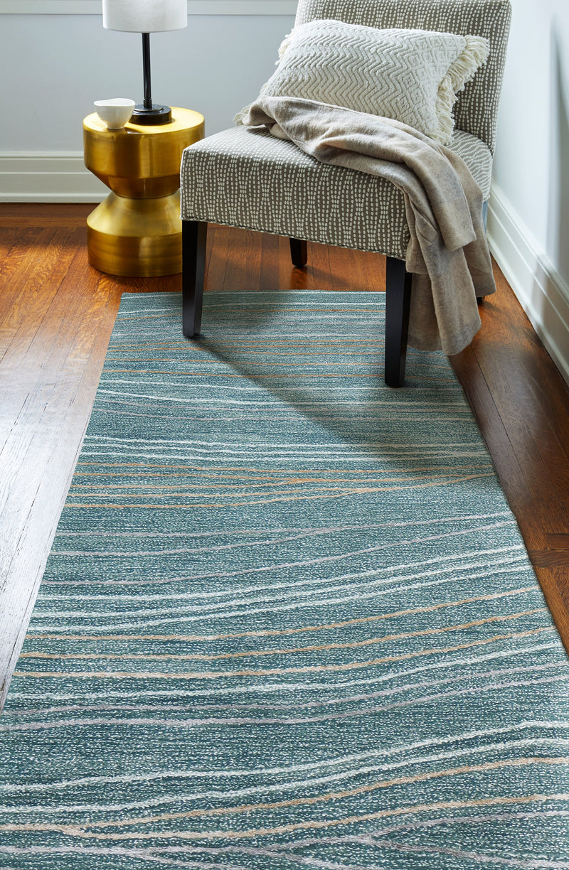 Greenwich Area Rug, Teal