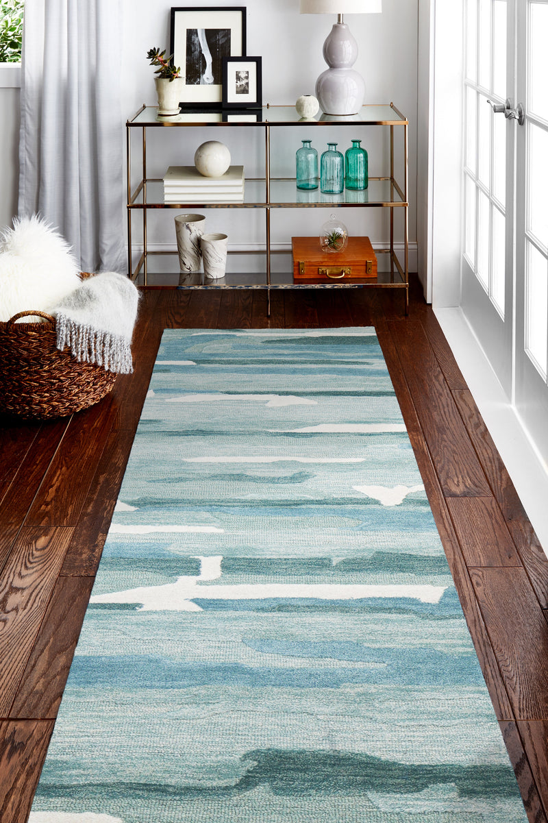 Verona Area Rug, Aqua