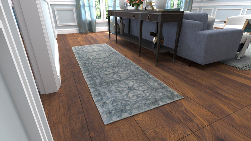 Verona Area Rug, Ivory Slate