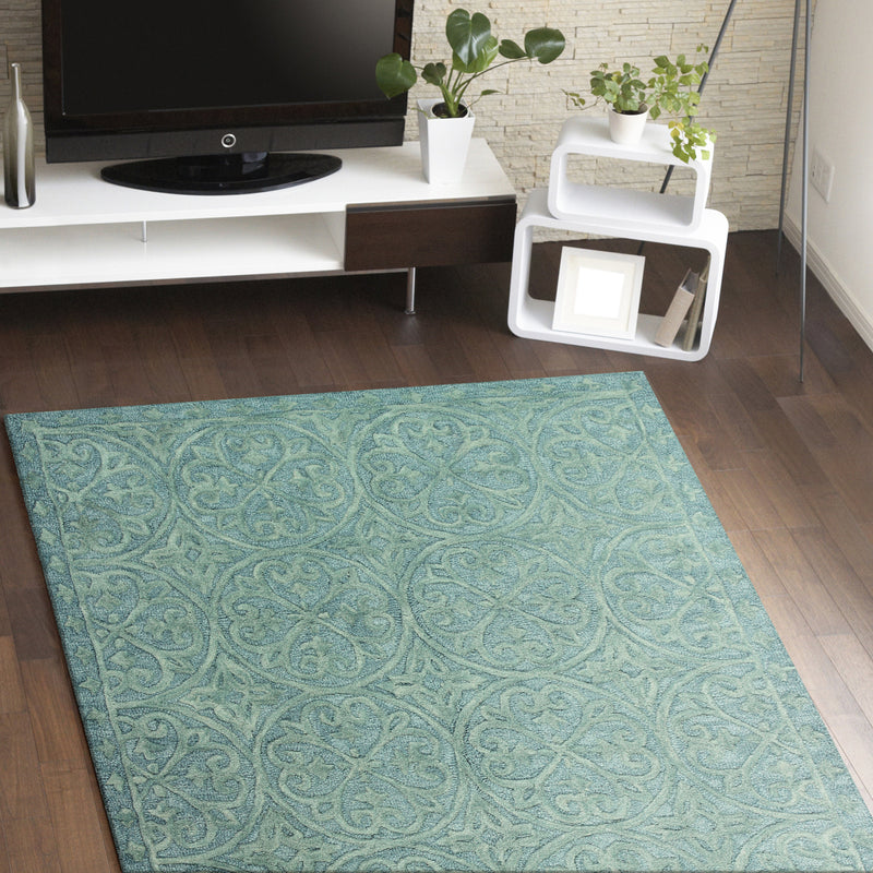 Verona Area Rug, Teal