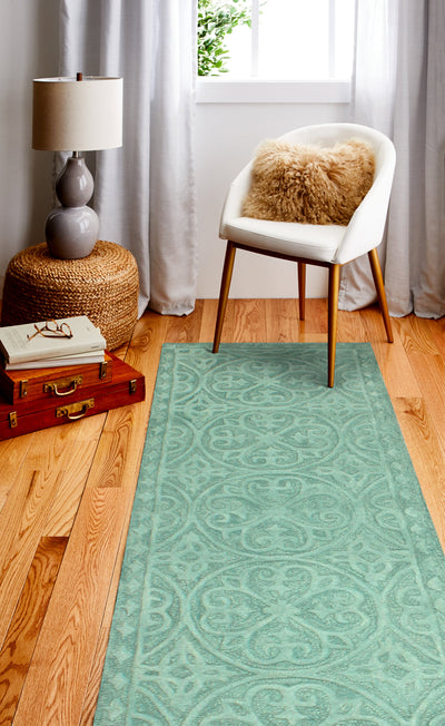 Verona Area Rug, Teal